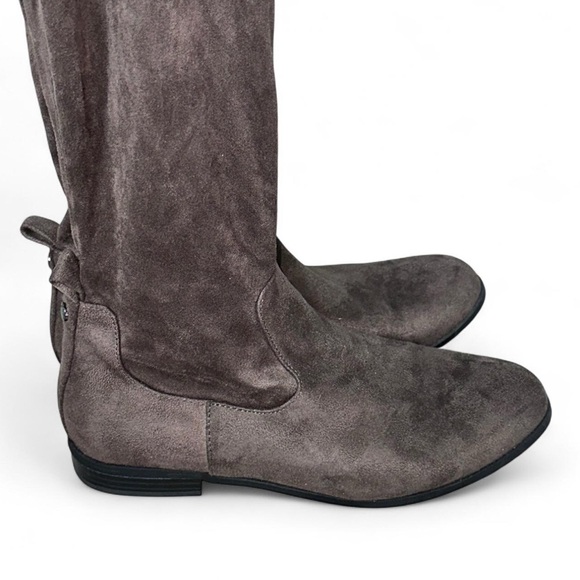 Reaction Kenneth Cole Gray Over the Knee Boots - Picture 5 of 9